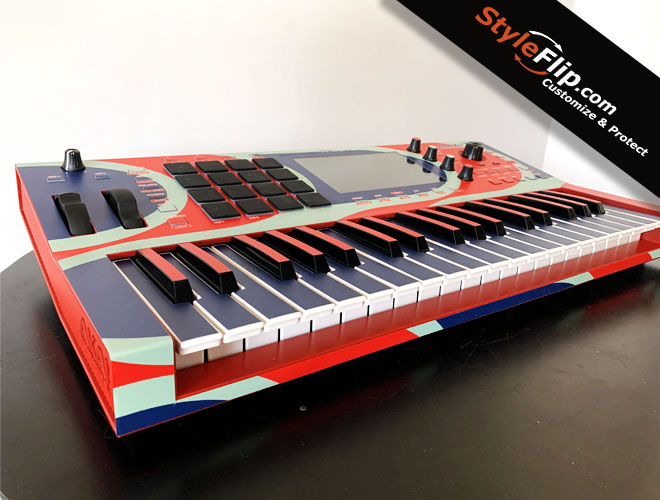 Akai Key 37 Standalone Production Keyboard custom skins, created