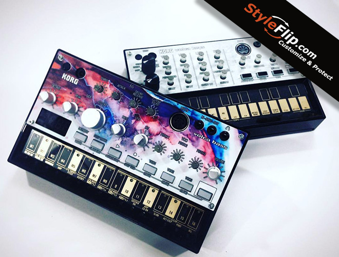 Korg Volca Sample Skin, Decals, Covers & Stickers. Buy custom