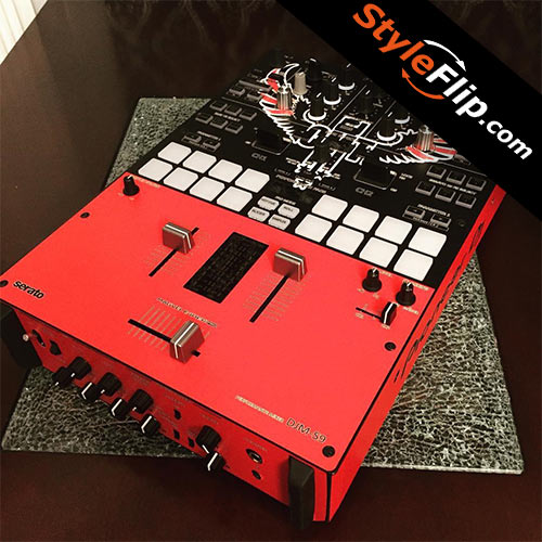 Pioneer DJM S9 custom skins, created online by StyleFlip.com